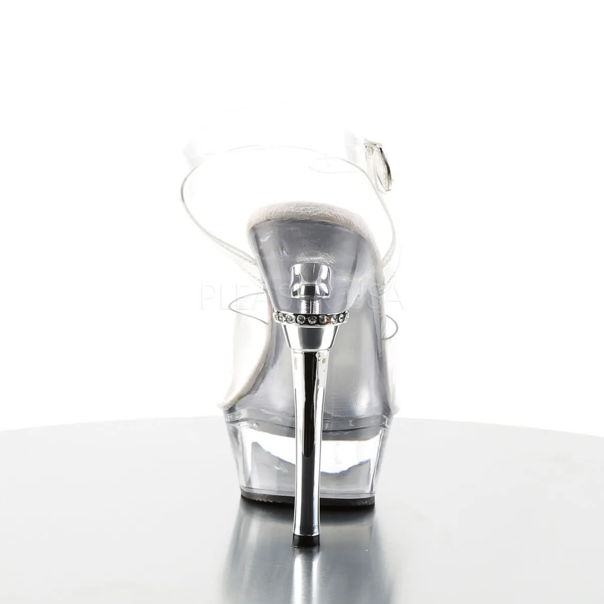 5 Inch Heel ALLURE-608 Clear