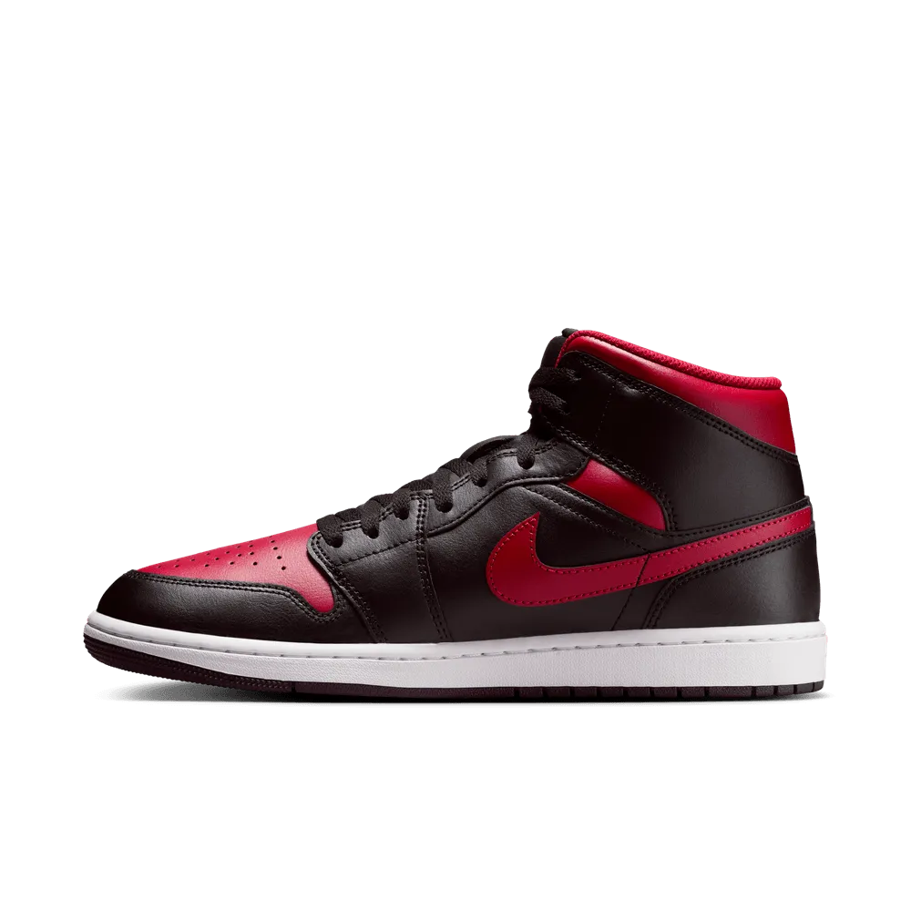 Air Jordan 1 Mid 'Bred'