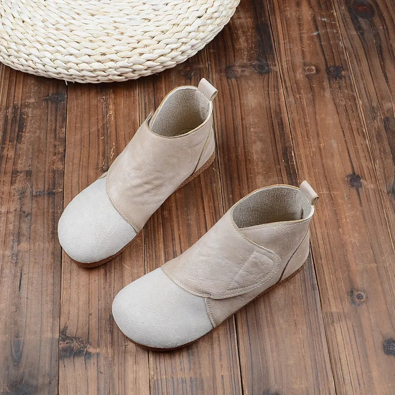 Autumn Flat Simple Women's Retro Boots