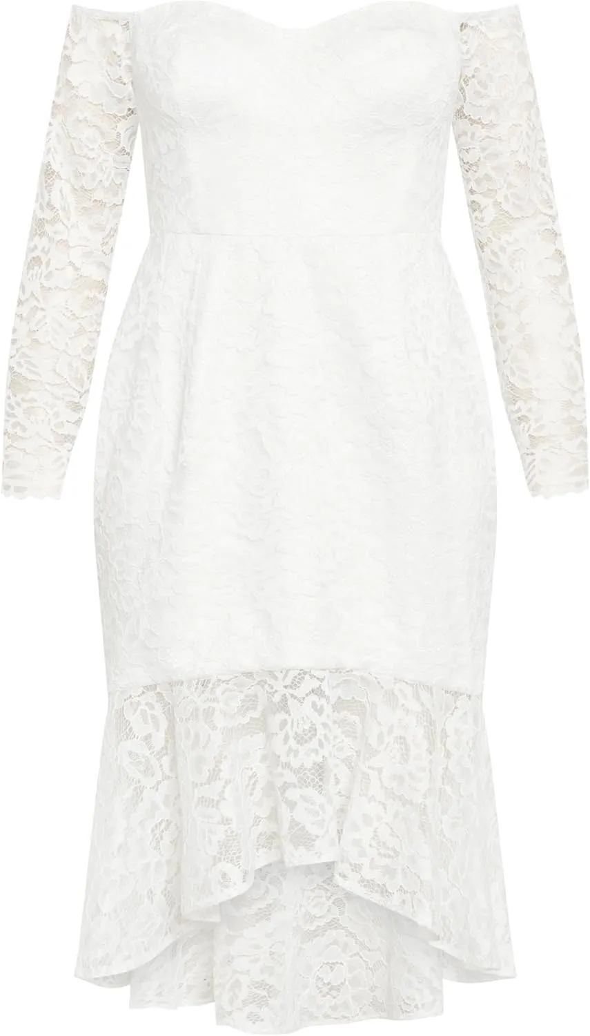 City Chic Women's Dress Lace Athena