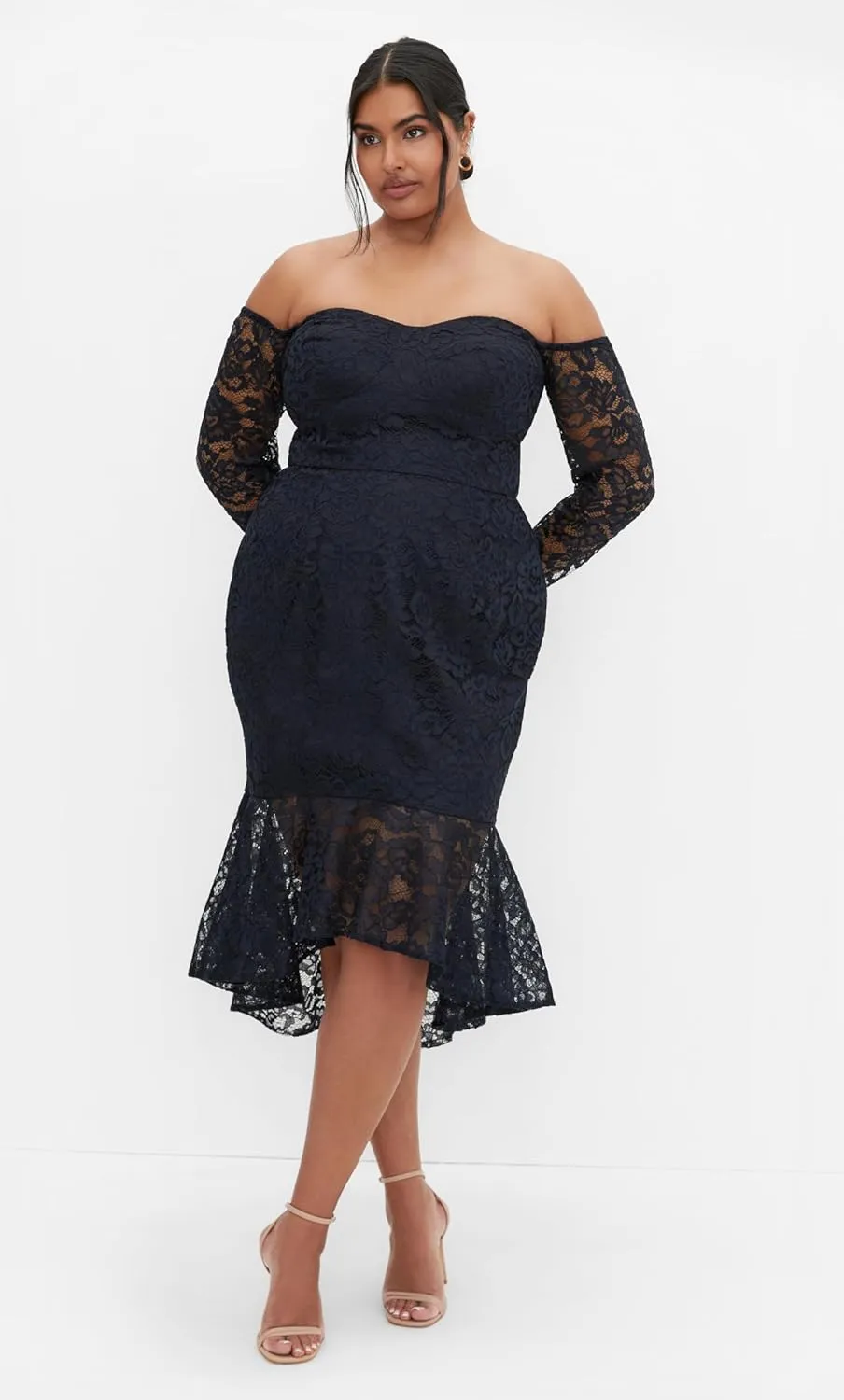 City Chic Women's Dress Lace Athena