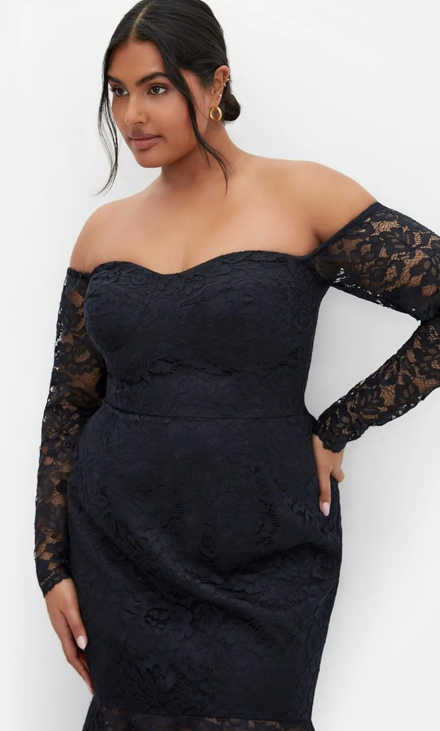 City Chic Women's Dress Lace Athena