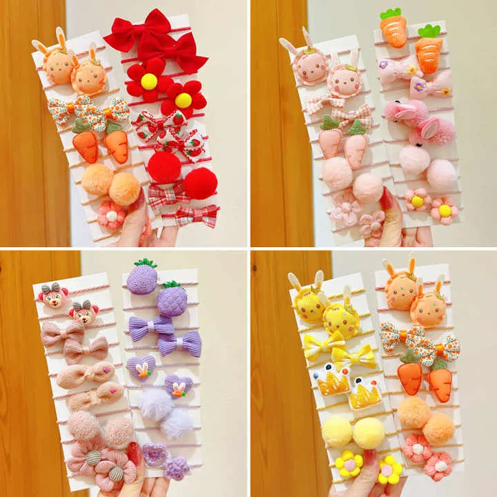 Cloth Hair Bands Bowknot-مجموعة من أربطة