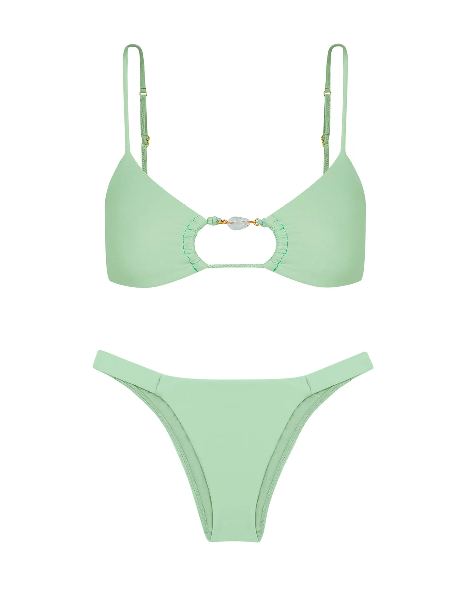 Ivy Erin Top - Pastel Mint