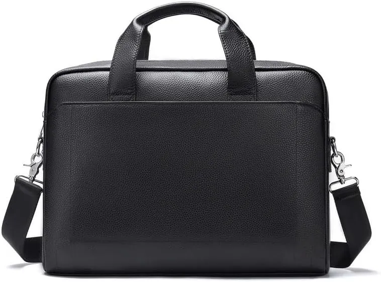 Leather Briefcase for Men Handbag Business Bag Top Layer Cowhide Briefcase Laptop Bag