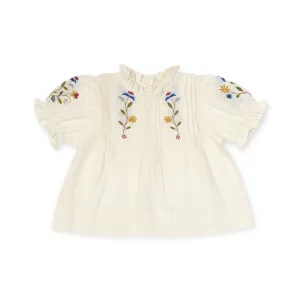 Luna Top | Opaline Linen