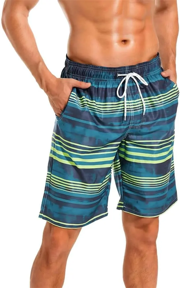 Men's Swimming Shorts Surfing Board Short Beach Shorts Men Swim Sports Fitness Pants