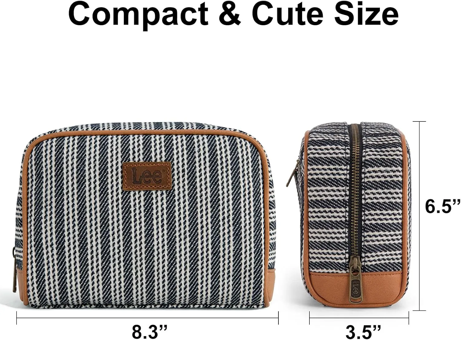 Montana West x Lee Travel Makeup Bag Large Capacity Cosmetic Bag Make up Organizer Case for Women Toiletry Bag Travel Essentials