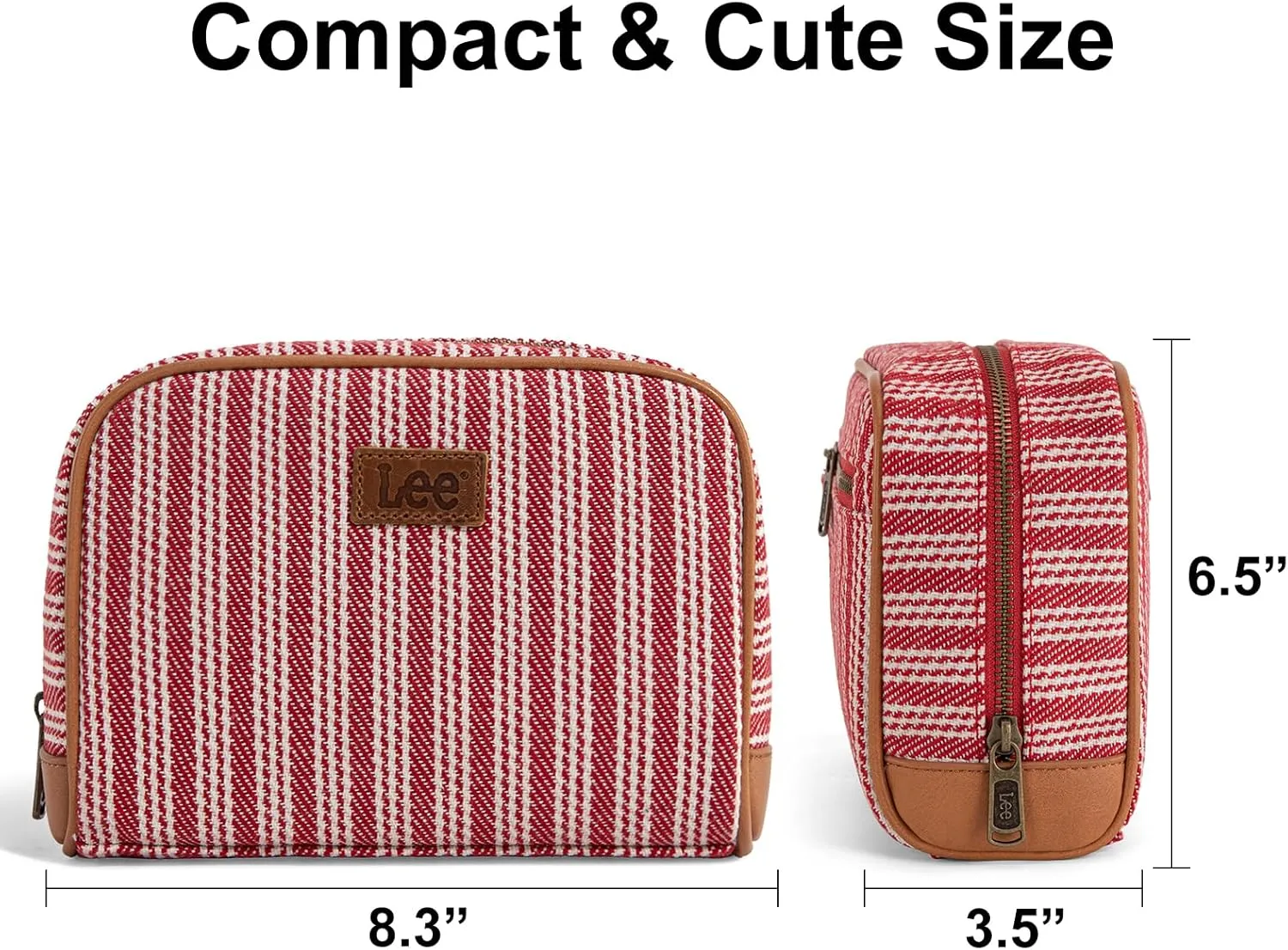 Montana West x Lee Travel Makeup Bag Large Capacity Cosmetic Bag Make up Organizer Case for Women Toiletry Bag Travel Essentials