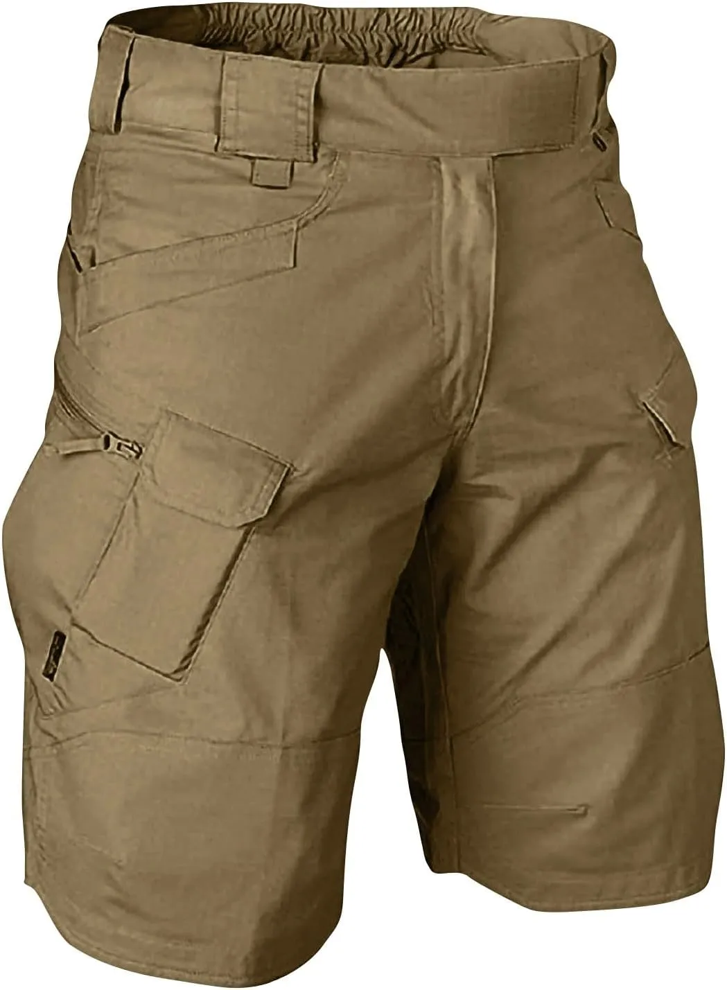RTRDE Men's Casual Outdoor Shorts Elastic Waist Lightweight Water Resistant Quick Dry Fishing Hiking Shorts, S-5XL