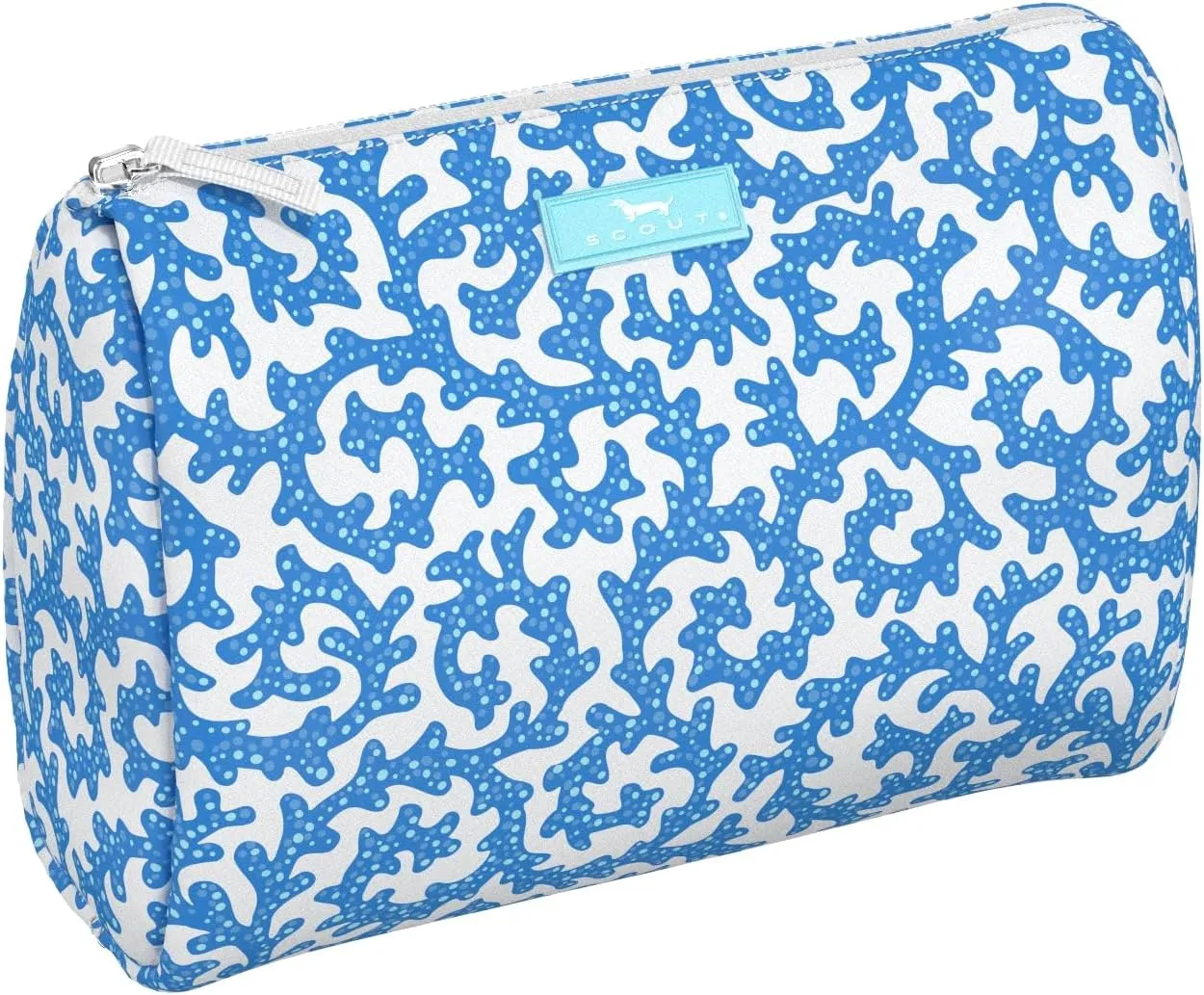 SCOUT Packin' Heat - Large, Water-Resistant, Zip Close Makeup Bag for Women- Toiletry Travel Bag - Cosmetic Bag