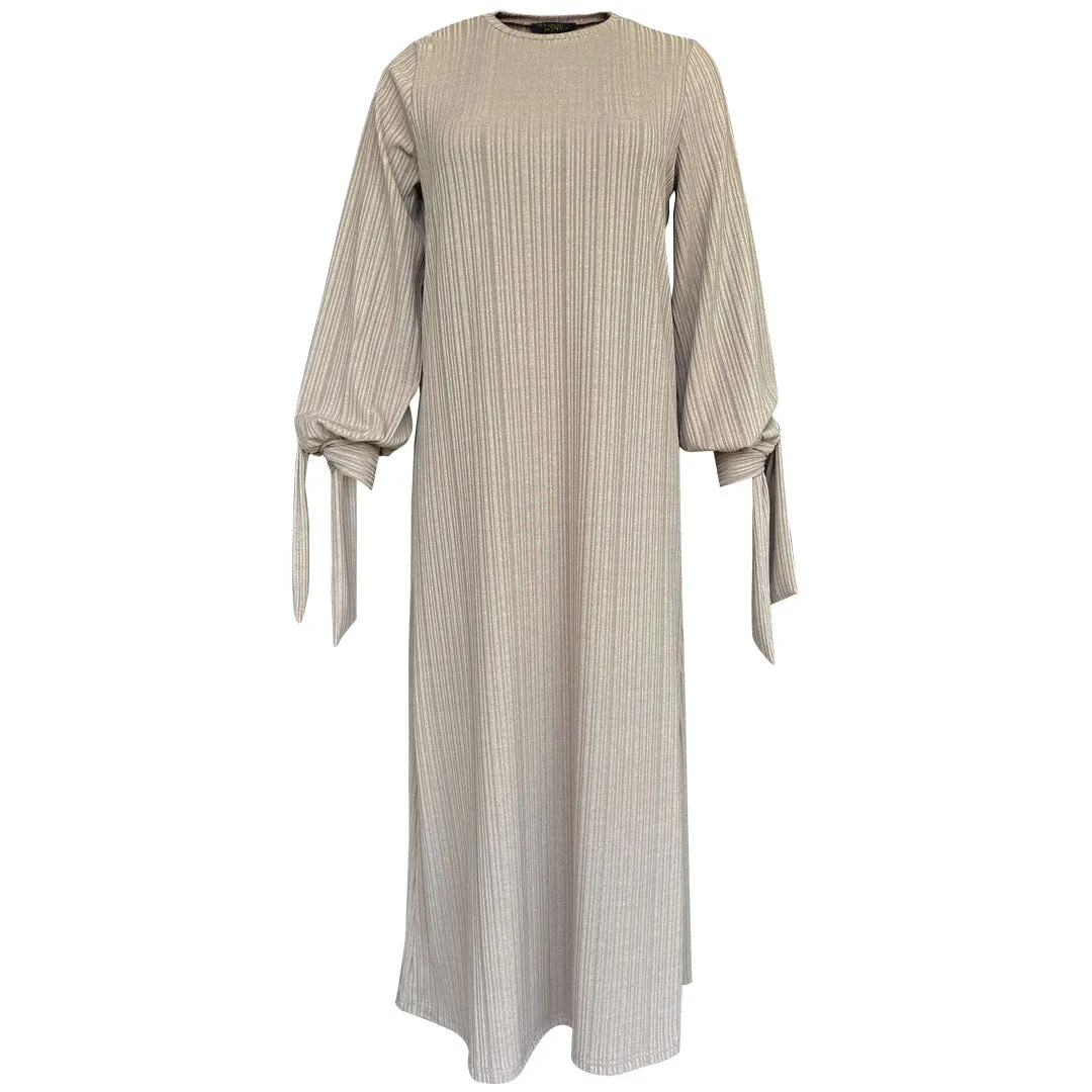 Tasnim Dress - Nude