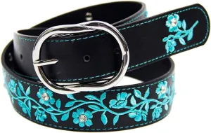 TOPACC Womens Western Belts for Jeans Cowgirl Belt with Buckle Girls Country Belt for Pants Dresses