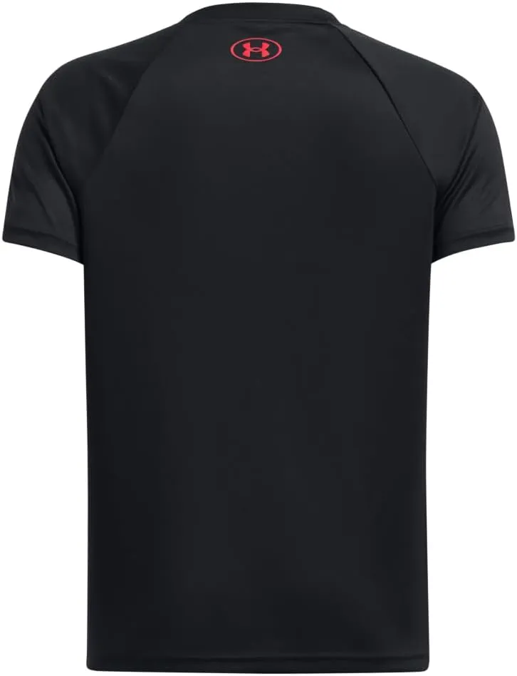 Under Armour Boys' Tech Split Wordmark Short Sleeve T Shirt