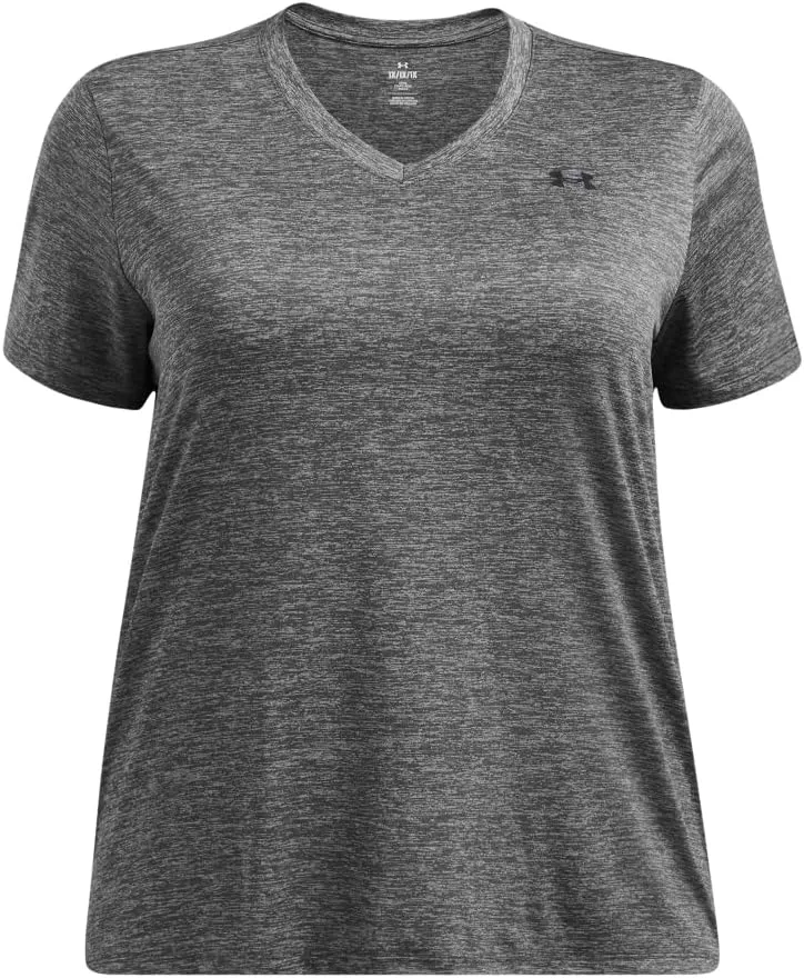 Under Armour Women's Tech Twist Short Sleeve V Neck