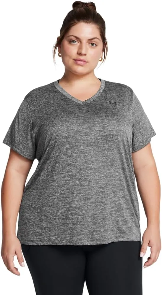 Under Armour Women's Tech Twist Short Sleeve V Neck