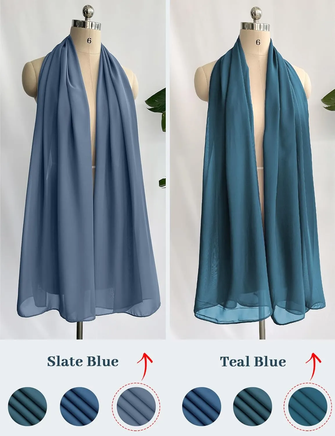 Women Chiffon Shawls and Wraps for Evening Dresses Wedding Party Travel Scarves Pashmina Bikini Cover Up