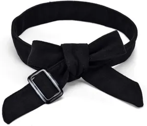 Women Faux Woolen Trench Coat Waist Belts Replacement For Men Overcoat Sash Bow Tie Band Wrap With Bukle Waistbands