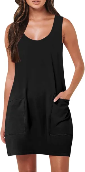Women's Summer Dresses Casual Deep V Neck Sleeveless Floral Maxi Sundresses for Beach Vacation Sexy Flowy Wrap Dress