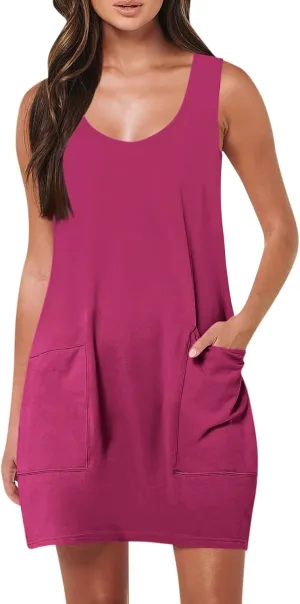 Women's Summer Dresses Casual Deep V Neck Sleeveless Floral Maxi Sundresses for Beach Vacation Sexy Flowy Wrap Dress