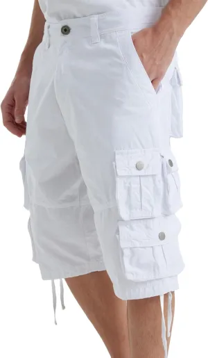 YGREYG Mens Cargo Shorts Long Capri Below The Knee Shorts 3/4 Relaxed Fit Long Shorts with Pockets